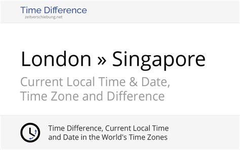 uk and singapore time difference